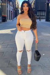 Canopy Jeans - White Ins Street